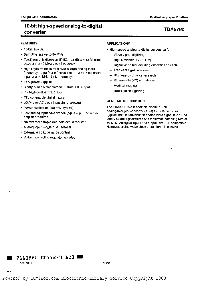 TDA8760K5_4901942.PDF Datasheet