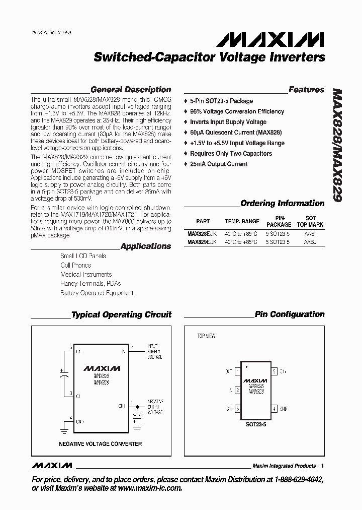 MAX828EUKT_4939475.PDF Datasheet