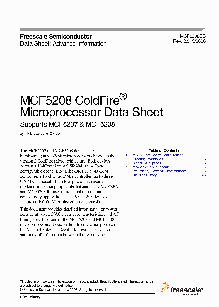 MCF5208CVM166_4947414.PDF Datasheet