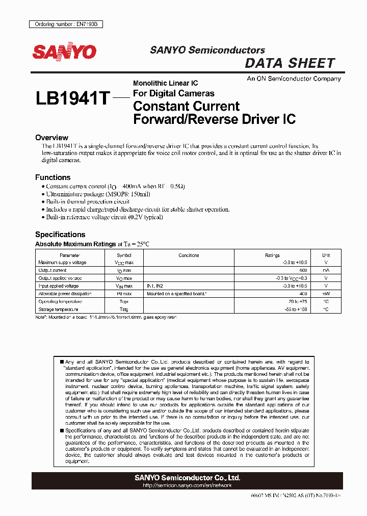 LB1941T_4963587.PDF Datasheet