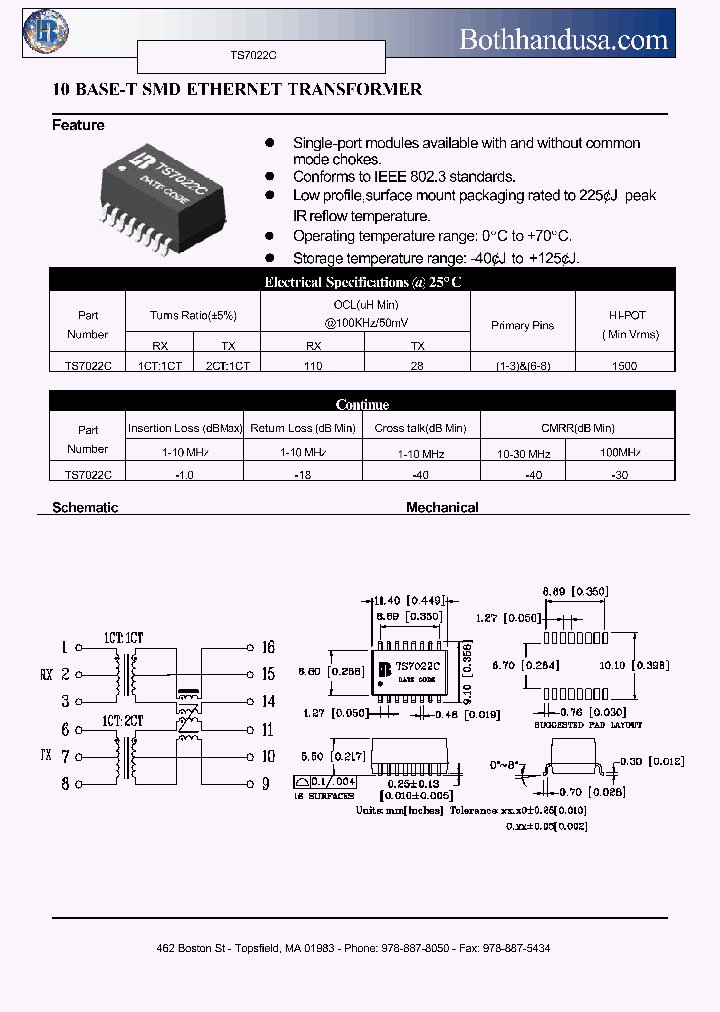 TS7022C_4966720.PDF Datasheet Download --- IC-ON-LINE