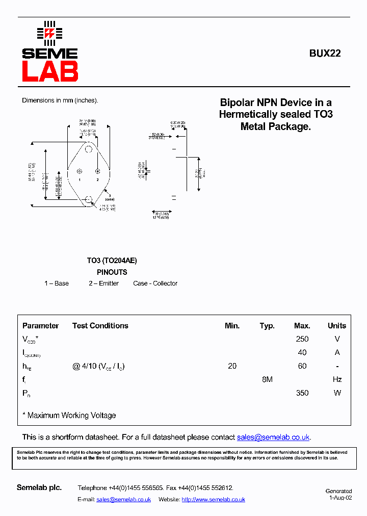 SFBUV21_4974657.PDF Datasheet