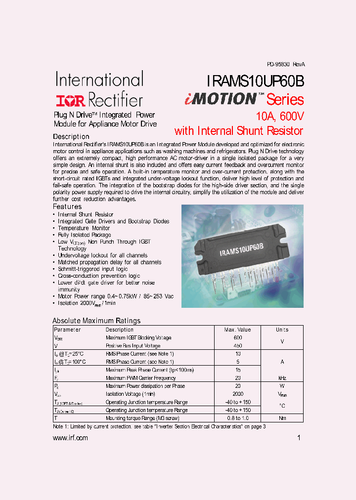 IRAMS10UP60B_4999825.PDF Datasheet