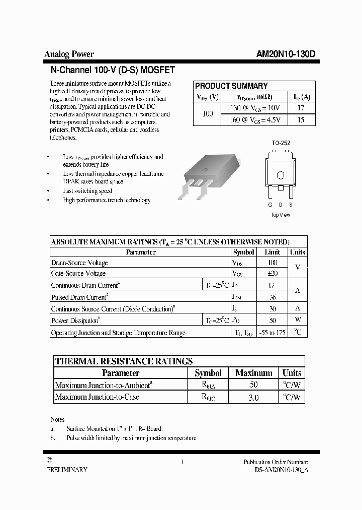 AM20N10-130D_5012013.PDF Datasheet