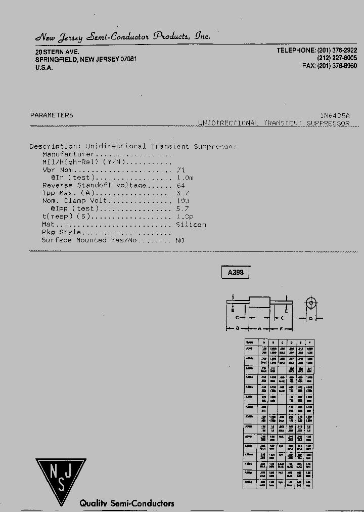 1N6435A_5032580.PDF Datasheet