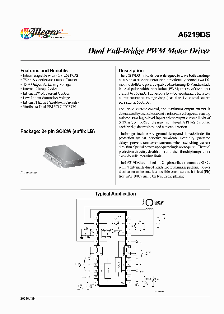 L6219DSTR-T_5034374.PDF Datasheet