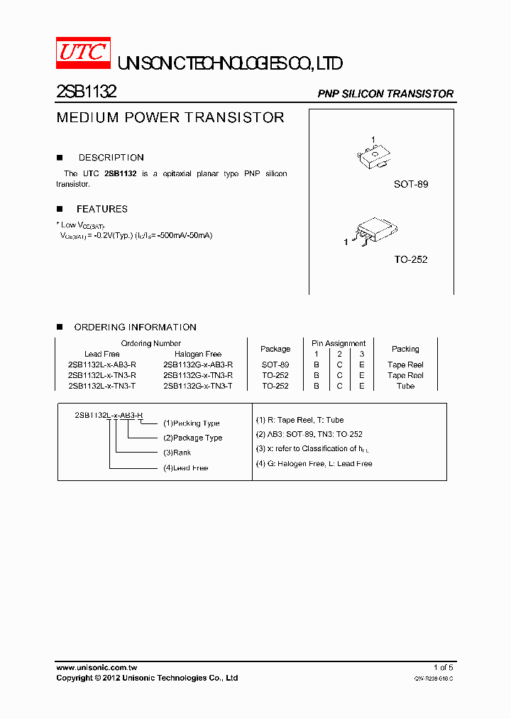 2SB1132G-X-AB3-R_5044108.PDF Datasheet