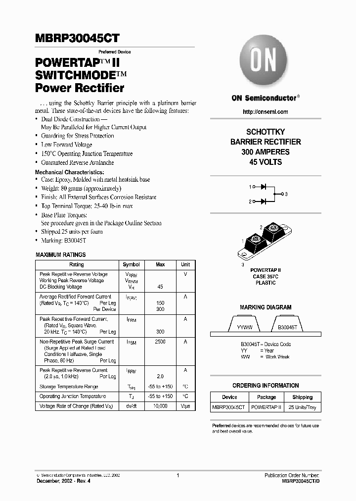 MBRP30045CT_5046808.PDF Datasheet