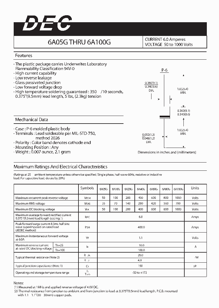 6A80G_5067300.PDF Datasheet