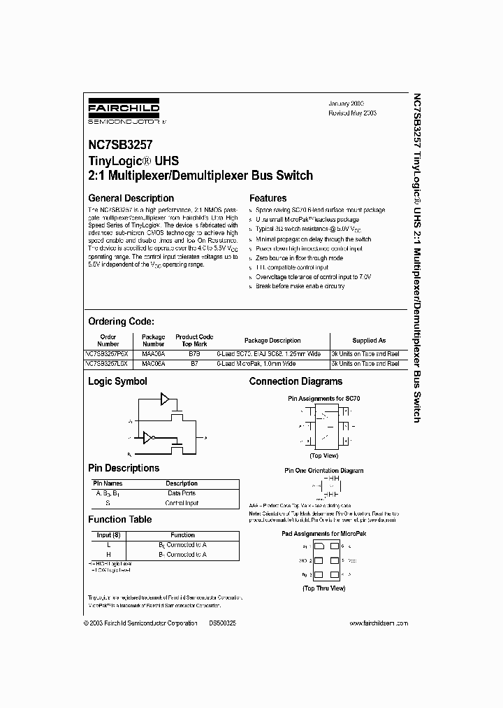 NC7SB3257P6XNL_5068028.PDF Datasheet