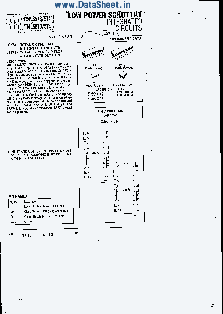 54LS573_5091717.PDF Datasheet