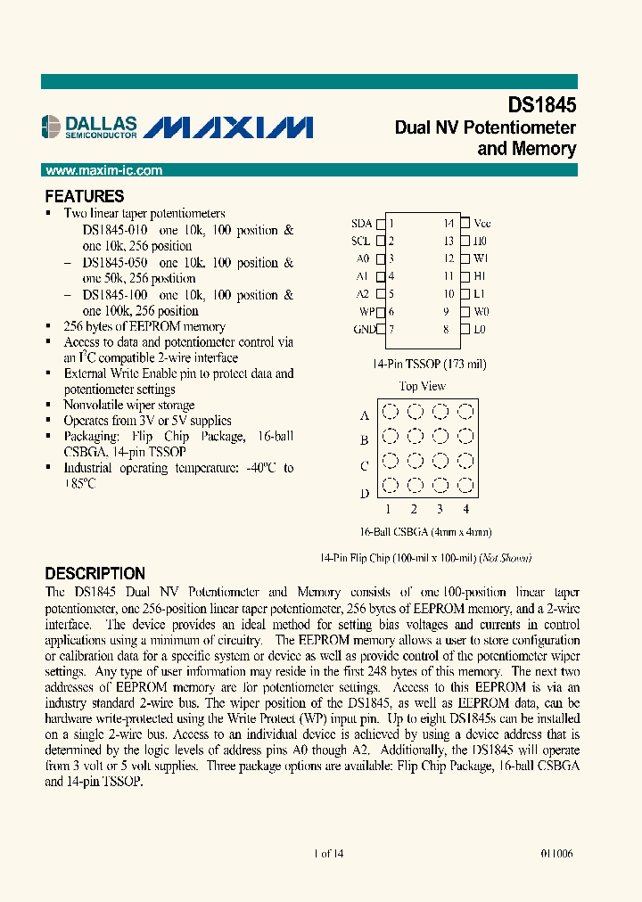 DS1845E010TAMPR_5096336.PDF Datasheet Download