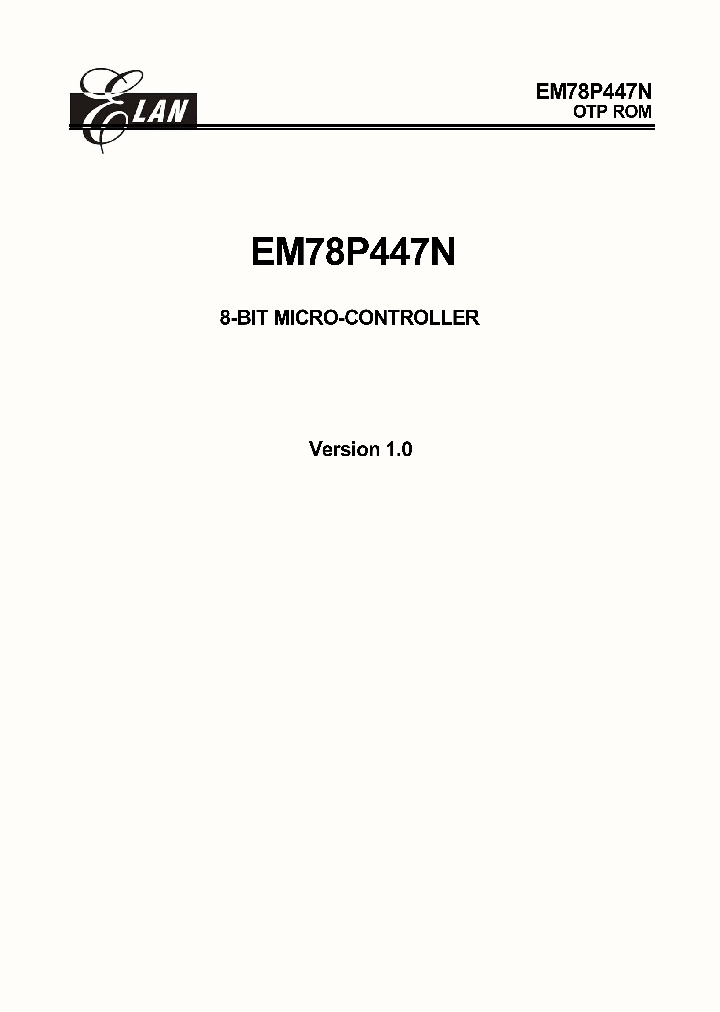 EM78P447NBWM_5096458.PDF Datasheet