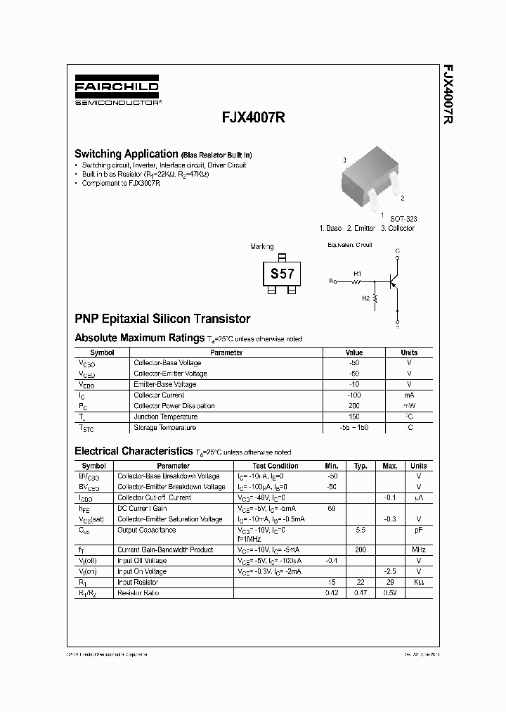 FJX4007RTFNL_5095885.PDF Datasheet