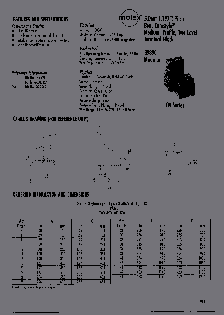 39890 0604 5097390 pdf datasheet download ic on line