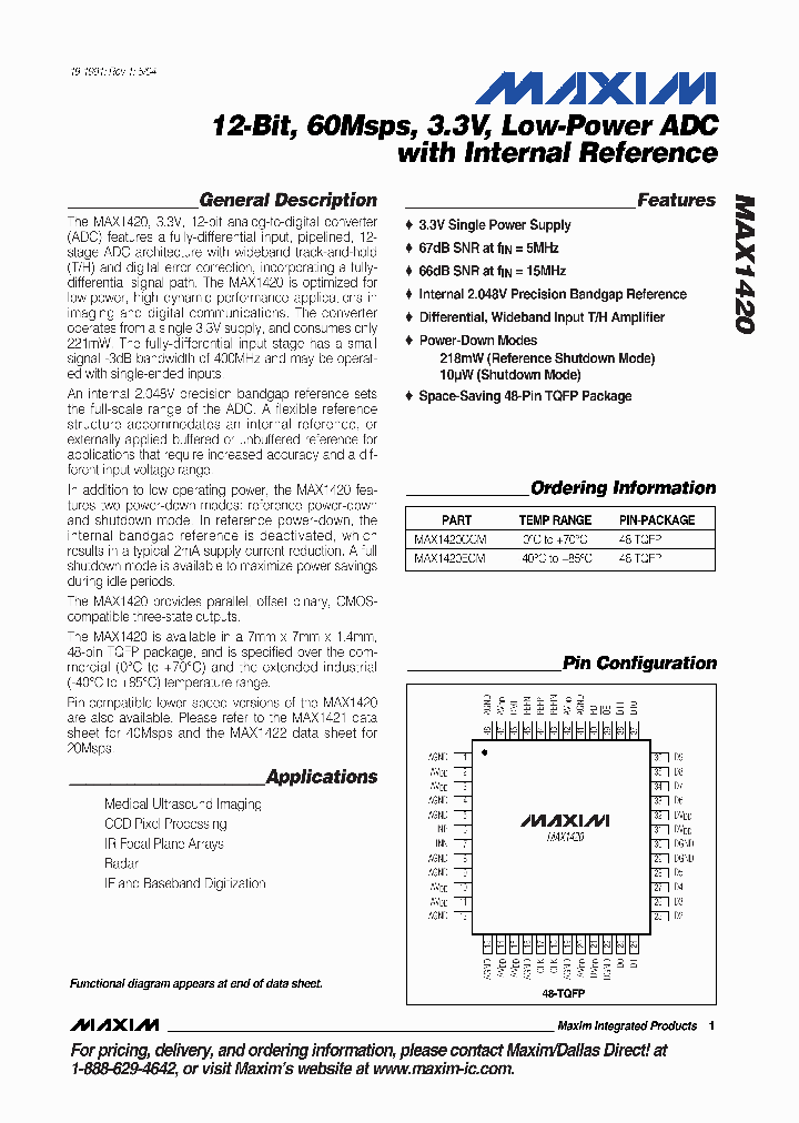 MAX1420CCM-D_5100463.PDF Datasheet