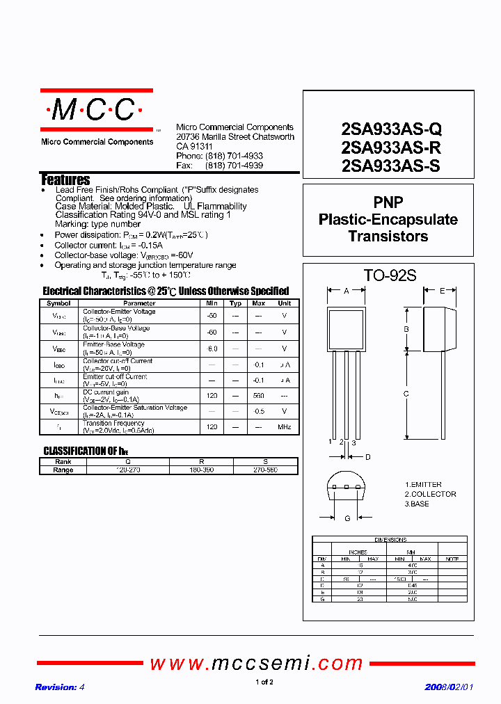 2SA933AS-Q_5106188.PDF Datasheet