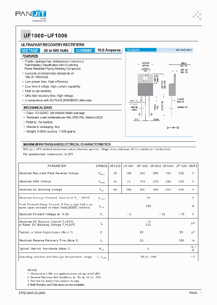 UF100_5107402.PDF Datasheet