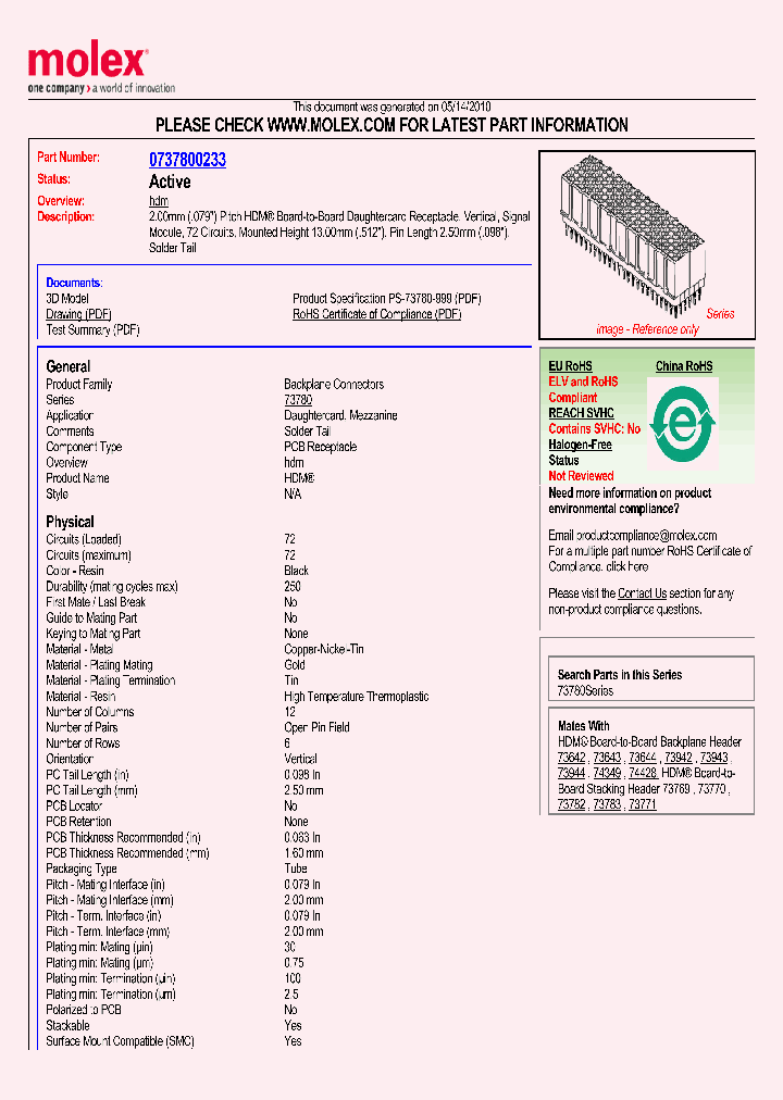 73780-0233_5129202.PDF Datasheet