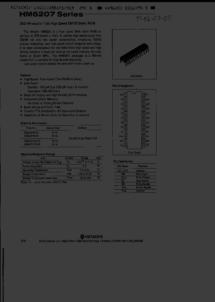 HM6207LP-35_5129760.PDF Datasheet