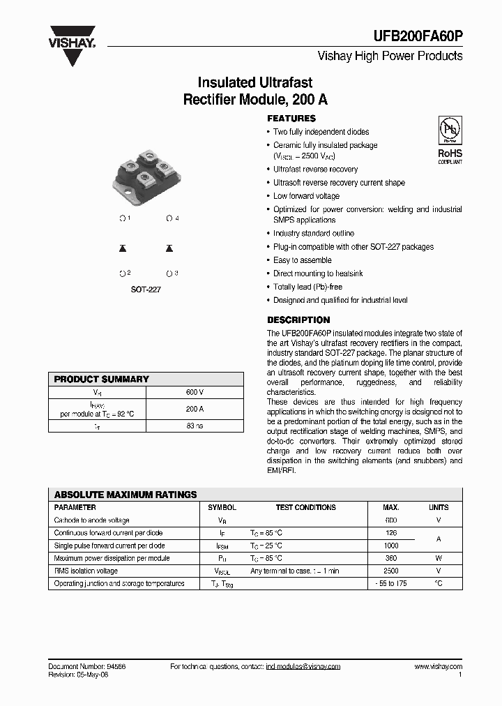 UFB200FA60P_5156782.PDF Datasheet