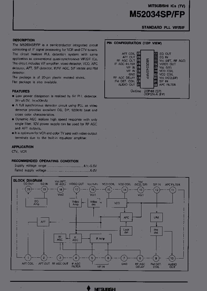 M52034P_5195788.PDF Datasheet