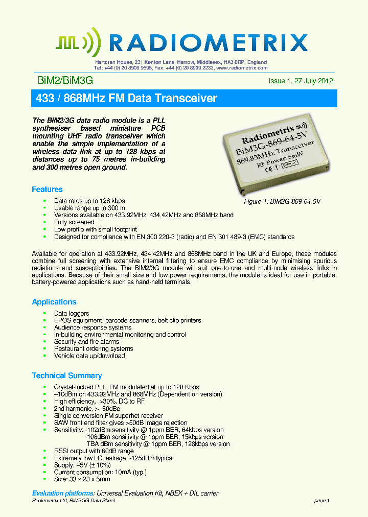 BIM212_5200166.PDF Datasheet