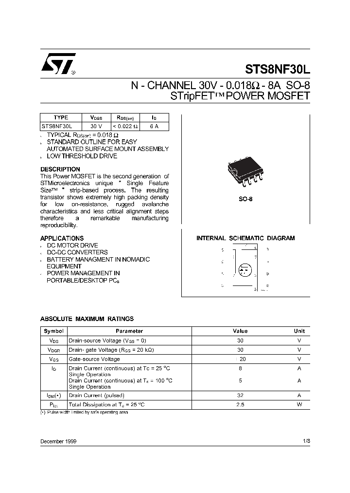 STS8NF30L_5248083.PDF Datasheet
