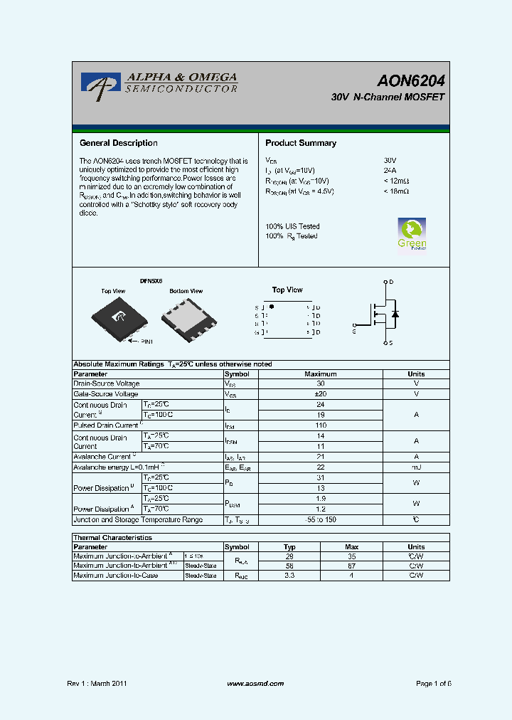 AON6204_5267132.PDF Datasheet