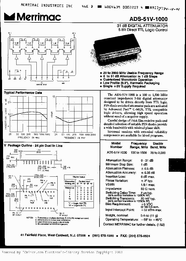 ADS51V1000_5282351.PDF Datasheet