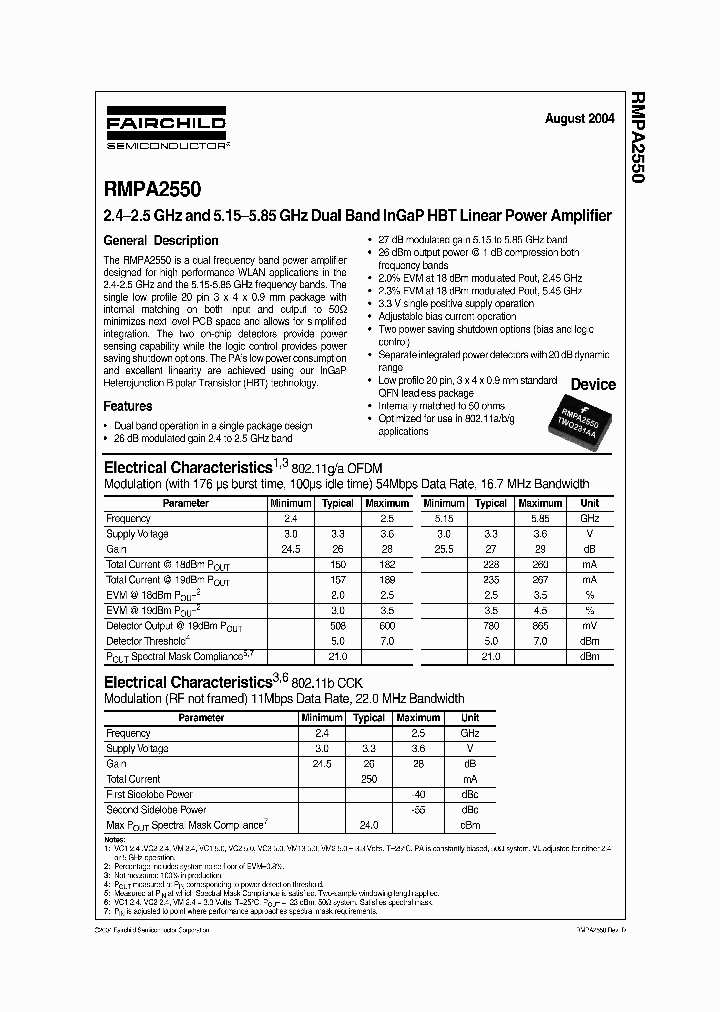 RMPA2550_5290480.PDF Datasheet