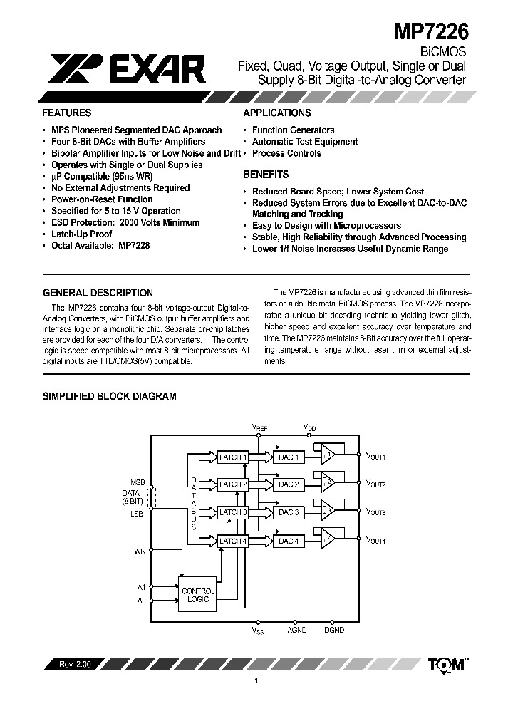 MP7226_5294614.PDF Datasheet