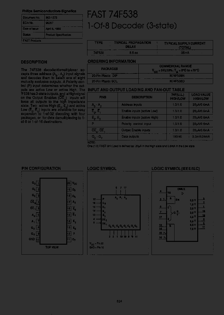N74F538D-T_5306173.PDF Datasheet