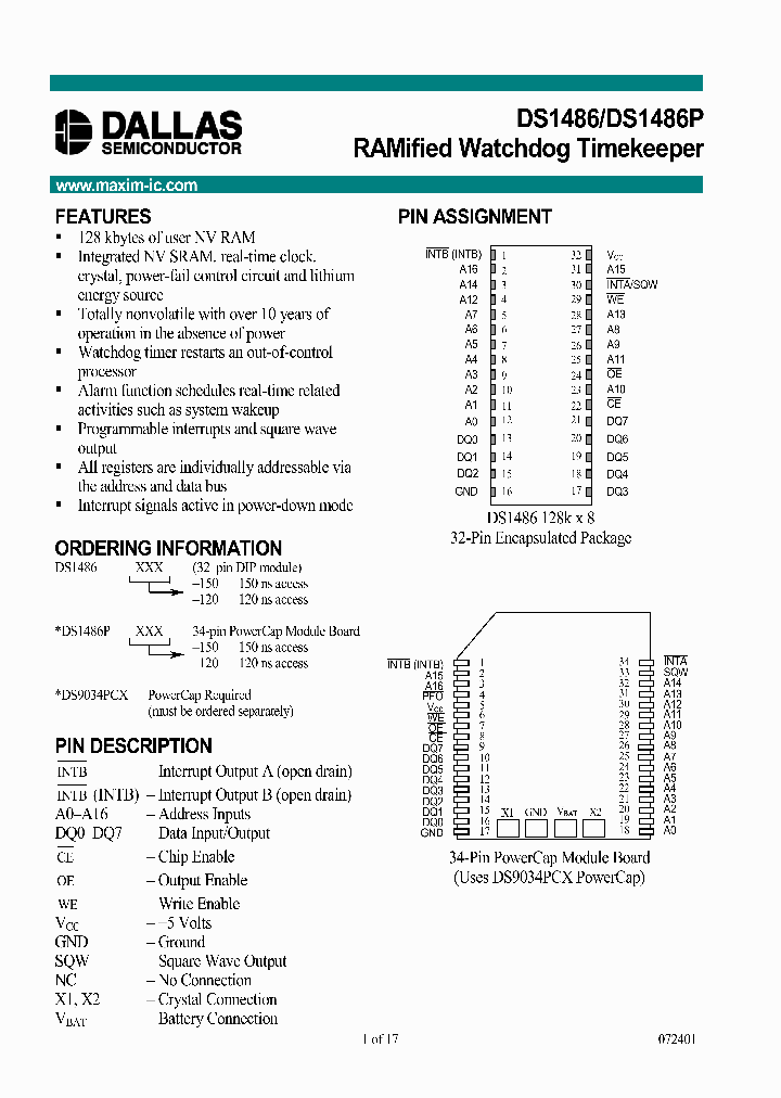 DS1485TN_5321494.PDF Datasheet