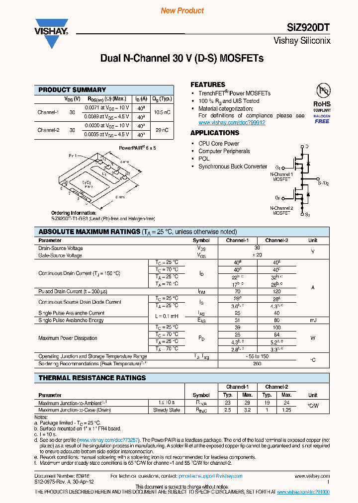 SIZ920DT_5322840.PDF Datasheet