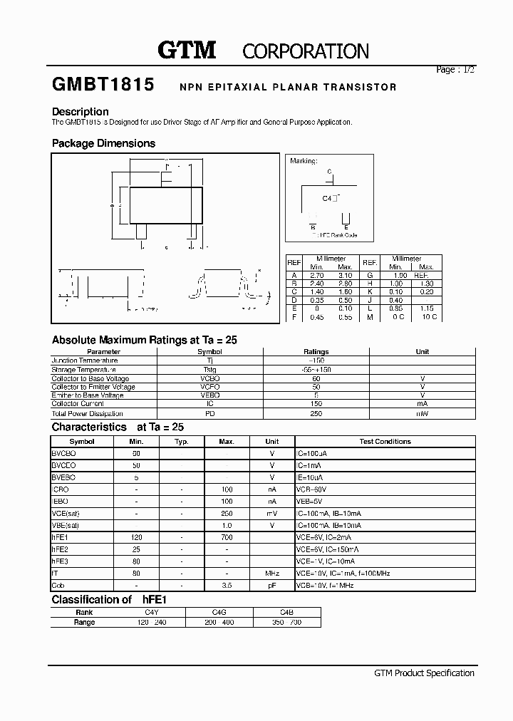 GMBT1815_5327954.PDF Datasheet