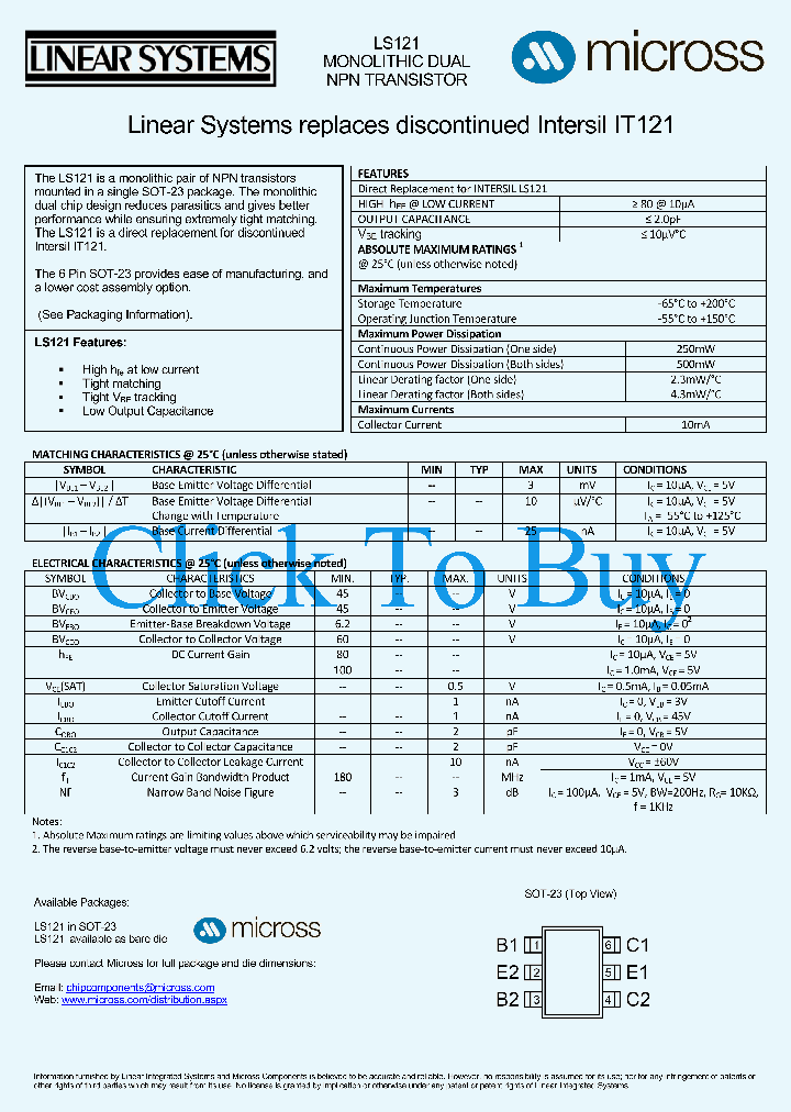 LS121SOT-23_5327847.PDF Datasheet