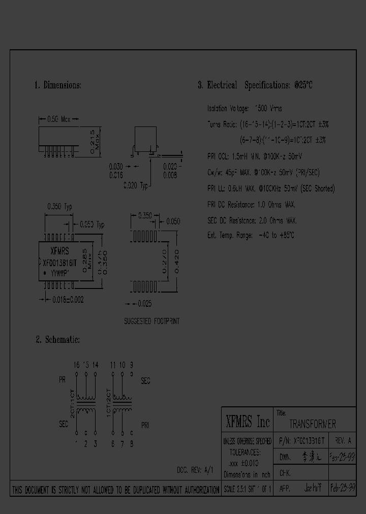 XF0013B16IT_5331291.PDF Datasheet