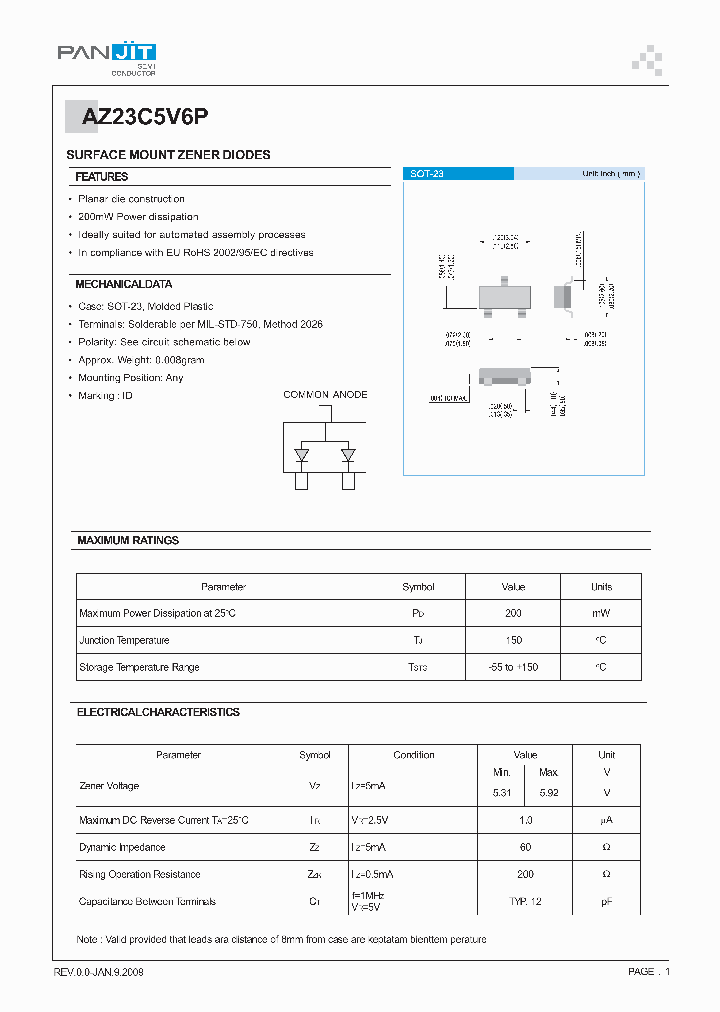 AZ23C5V6P_5334578.PDF Datasheet