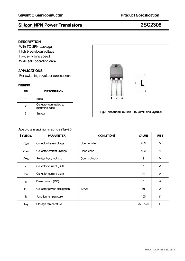 2SC2305_5341032.PDF Datasheet