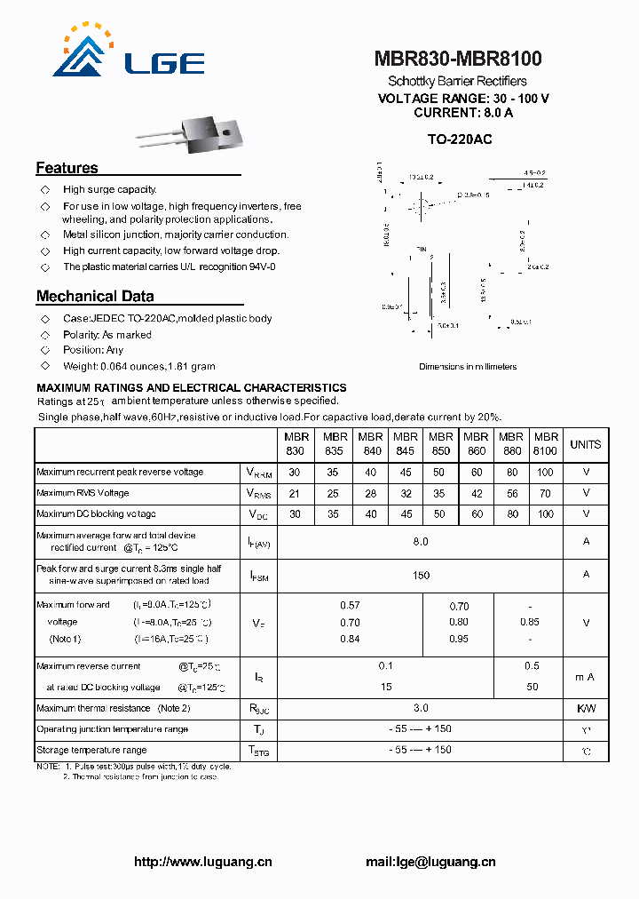 MBR850_5344936.PDF Datasheet