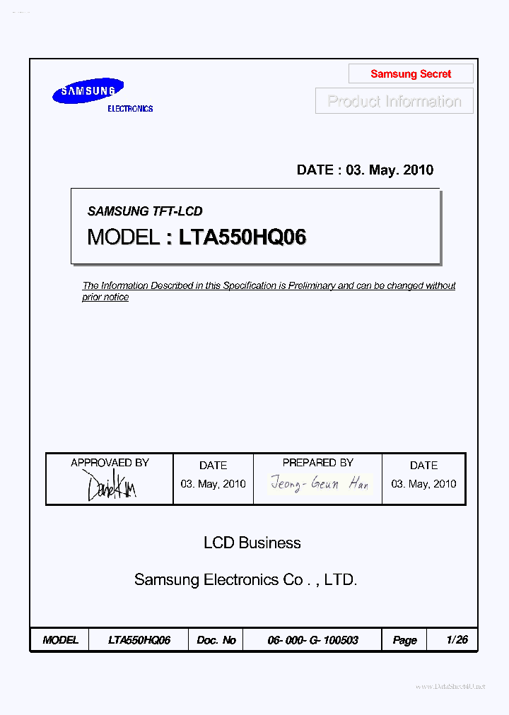 LTA550HQ06_5365970.PDF Datasheet