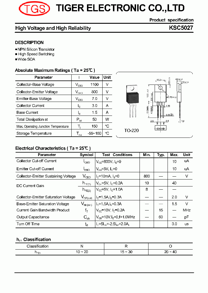 KSC5027_5366604.PDF Datasheet