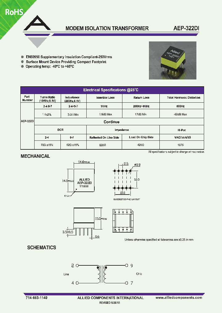 AEP-322DI_5371110.PDF Datasheet