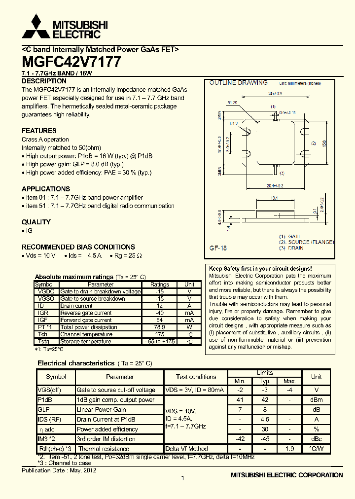 MGFC42V7177_5373702.PDF Datasheet