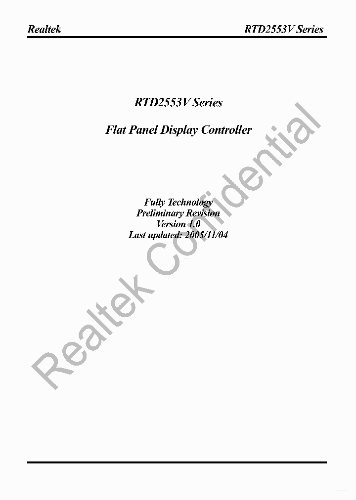 RTD2553V_5374076.PDF Datasheet Download --- IC-ON-LINE