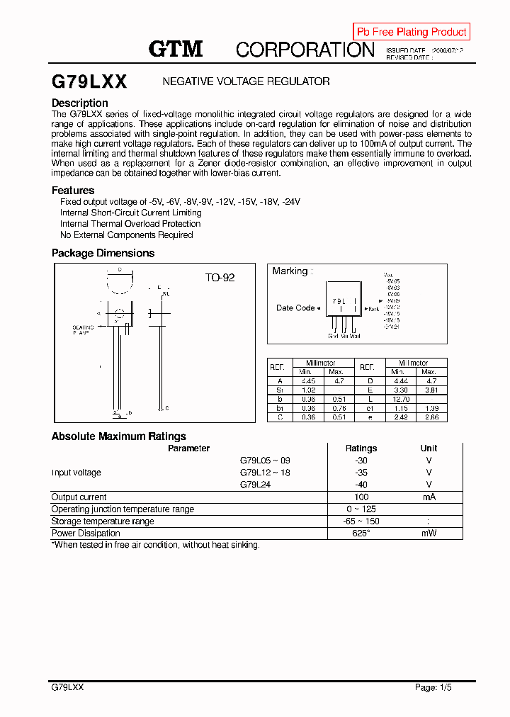 G79L05_5387220.PDF Datasheet