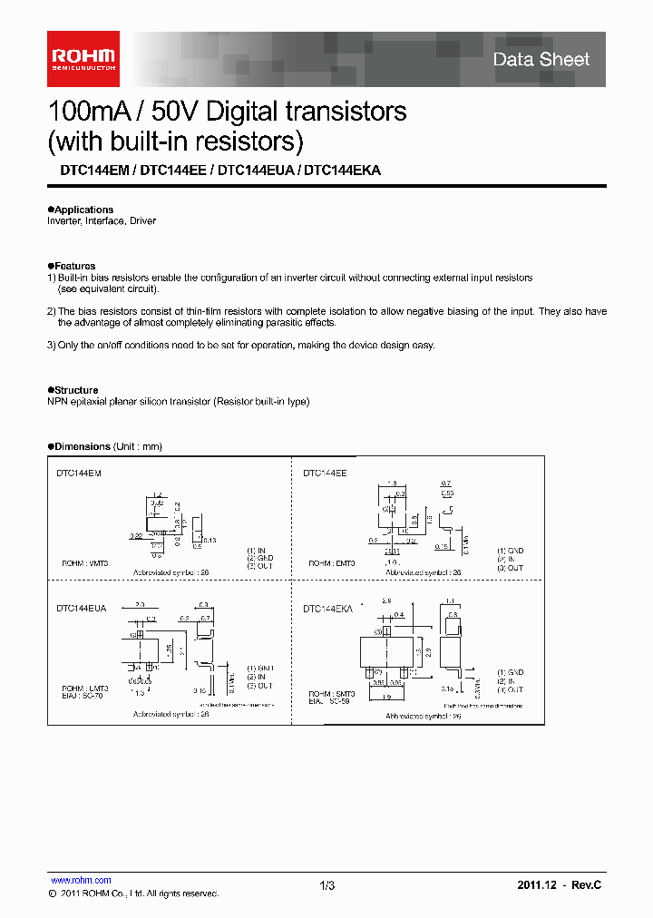 DTC144EKA_5392045.PDF Datasheet