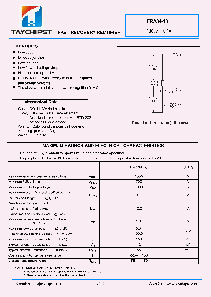 ERA34-10_5393303.PDF Datasheet