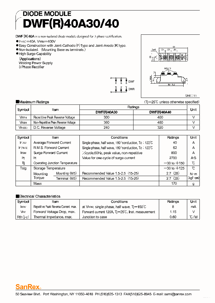 DWF40A30_5402782.PDF Datasheet